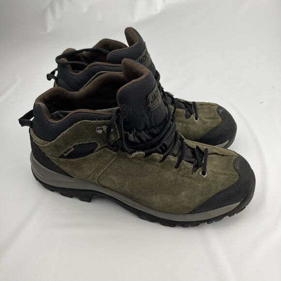 Duluth Trading Co Jackpine Hiker Boots Ankle Waterproof dark Green Men\'s Size 13 main image 4